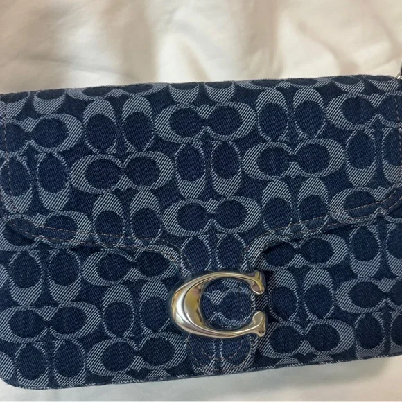 COACH
Soft Tabby Shoulder Bag In Signature Denim 
with Silver Accent - Picture 15 of 15